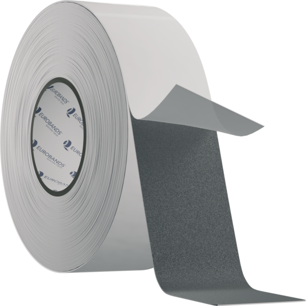 Anti-slip PVC tape for indoor and outdoor use, ensuring safety on concrete, wood, marble, and ceramics.