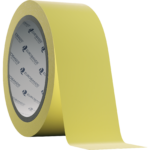 Masking tape with strong adhesion to various substrates including glass, aluminum, and PVC, provides sharp, clean paint lines, ideal for high-quality painting and lacquering with no seepage of paints or varnish.