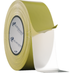 Tape with temperature resistance from -10°C to +50°C, aggressive plastic adhesive with high tack, suitable for general applications in paper and leather goods.